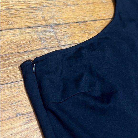 Marcella NYC Meerim One Shoulder Ruffle Ponte Maxi Dress in Black, size Small - Picture 12 of 16